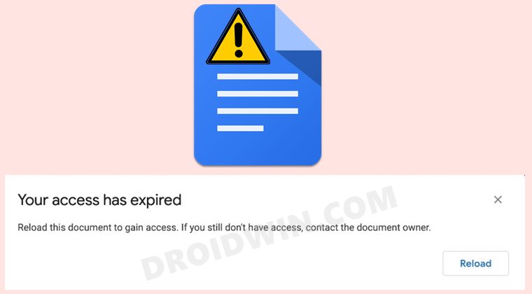 Исправить ошибку Google Docs «Ваш доступ истек» [6 Methods]